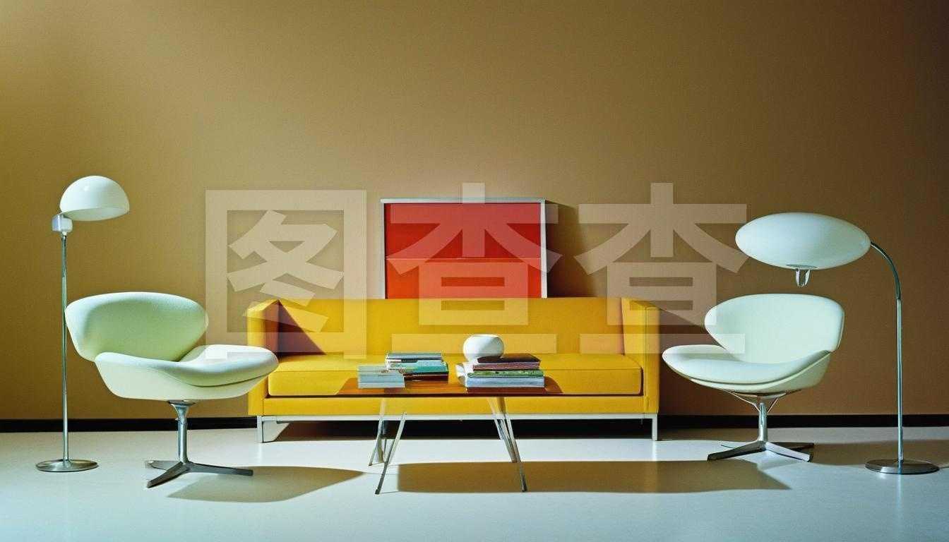 1960年代極簡(jiǎn)抽象家具銷售目錄產(chǎn)品攝影工作室燈光Velvia 100